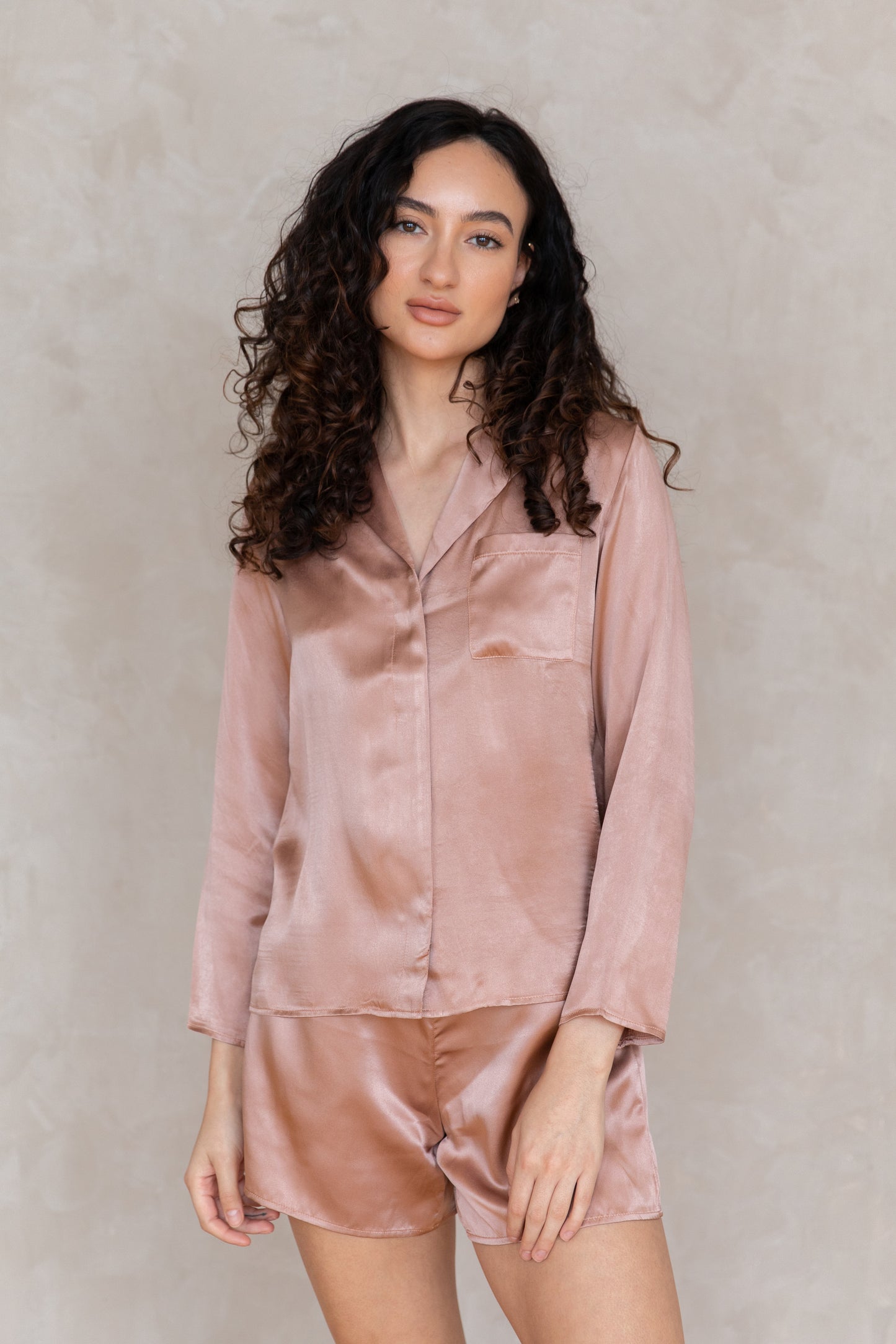 Mulberry Silk Long Sleeve Set